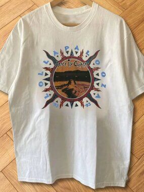 Alice In Chains Dirt Sun Graphic Tee Sunburst Aesthetic